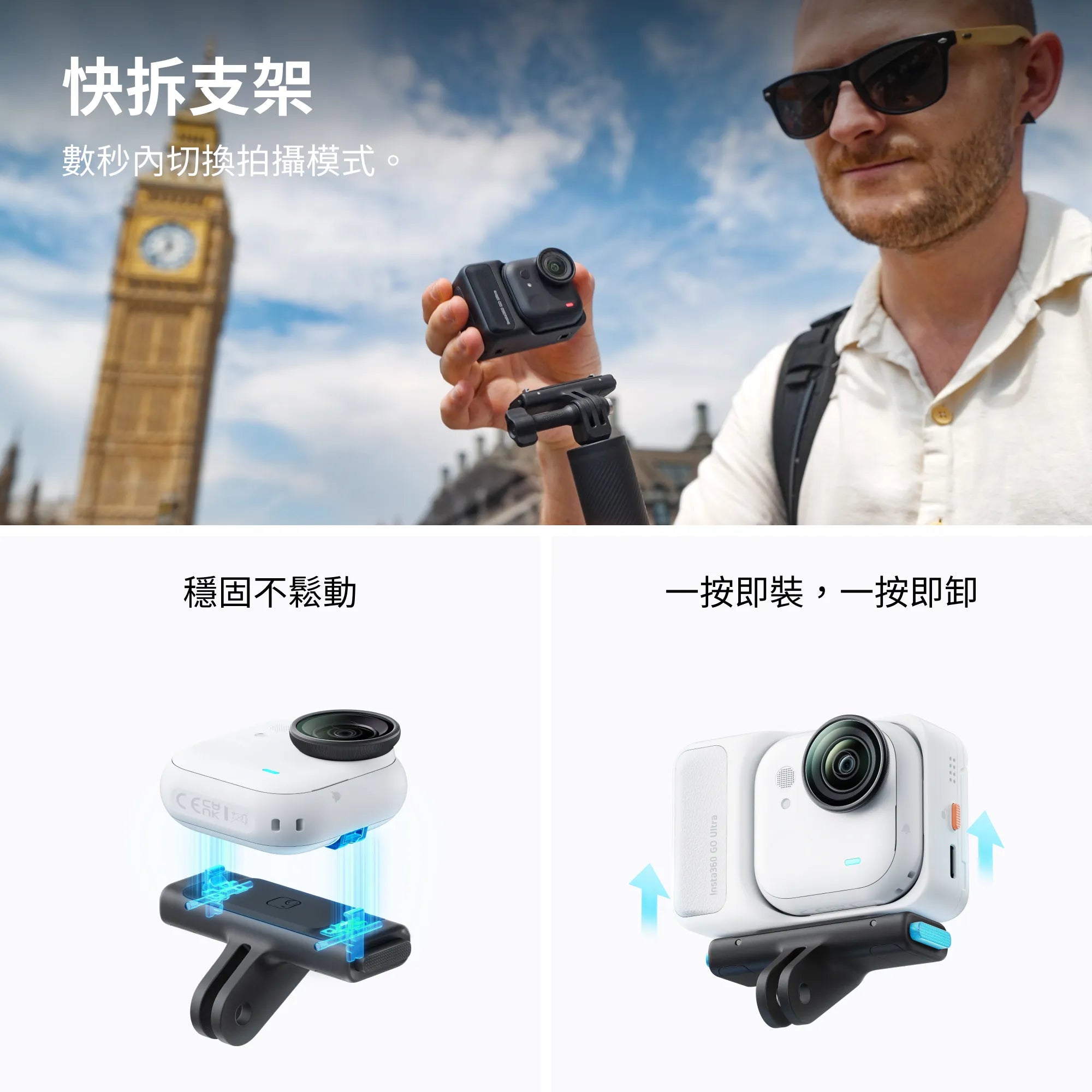 Insta360 - GO Ultra 【香港行貨|1年保養】
