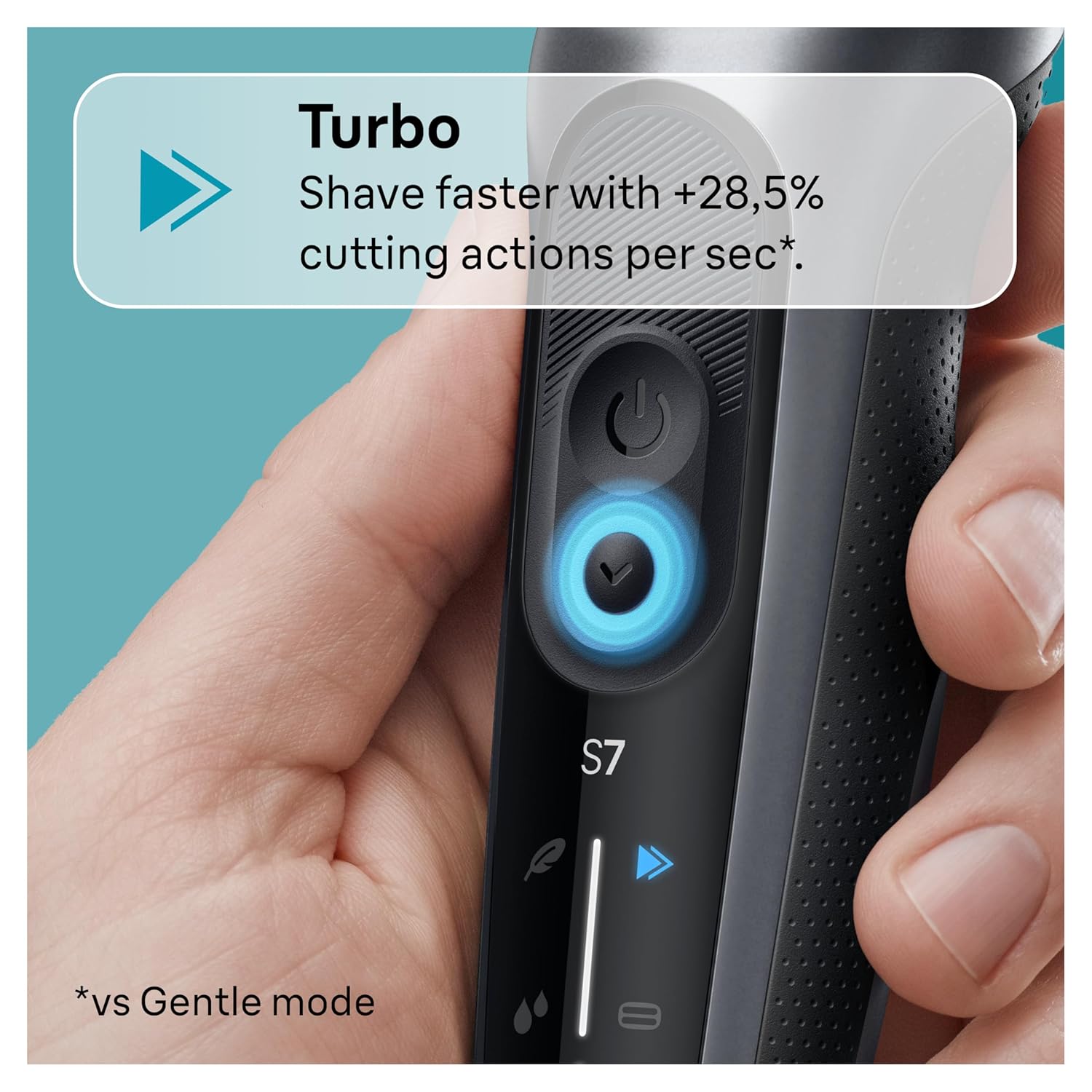 Braun - 百靈 7171cc Series 7 乾濕兩用男士電動鬚刨 連清洗座 360° Flex Electric Shaver【平行進口】