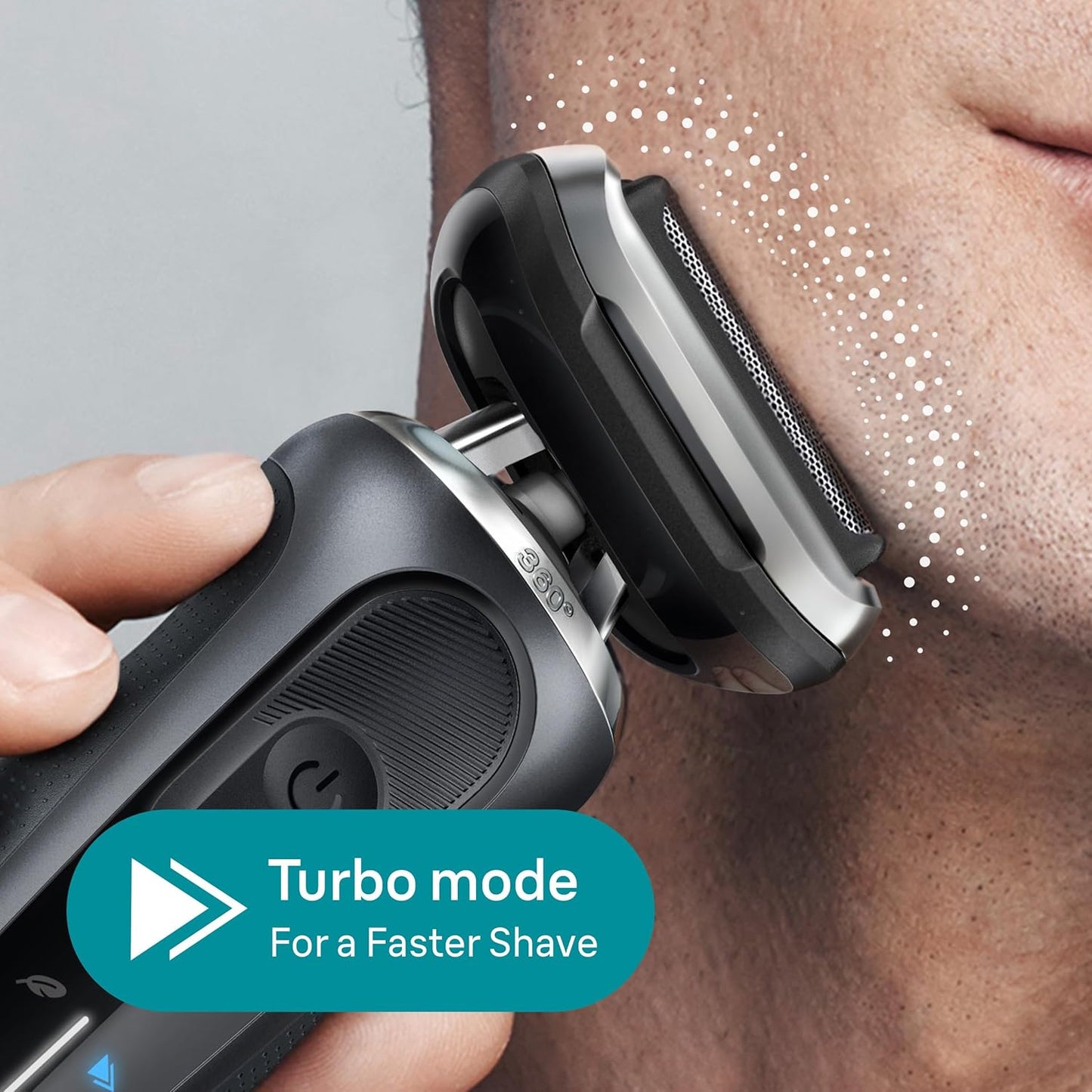 Braun - 百靈 7177cc Series 7 乾濕兩用男士電動鬚刨 連清洗座 360° Flex Electric Shaver【平行進口】