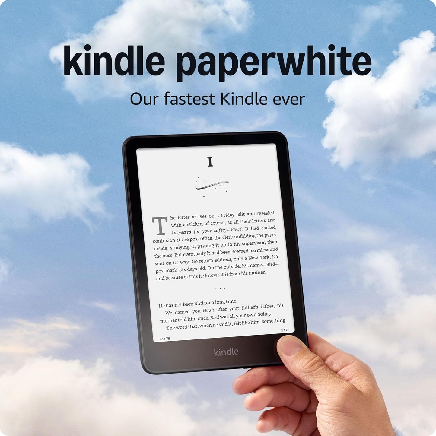 Kindle - Paperwhite 2024 12th Generation Wi-Fi電子書閱讀器 電子書 (黑色, 16GB, 含廣告版)【平行進口】