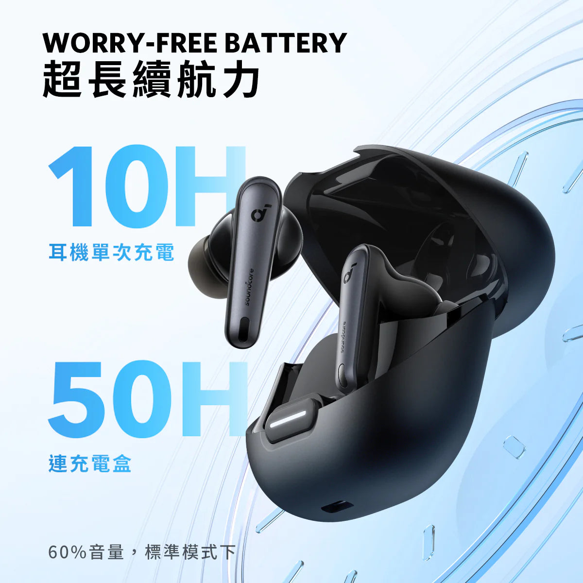 Anker - Liberty 4 NC 降噪真無線藍牙耳機 A3947 True Wireless Earbuds【香港行貨|18個月保養】