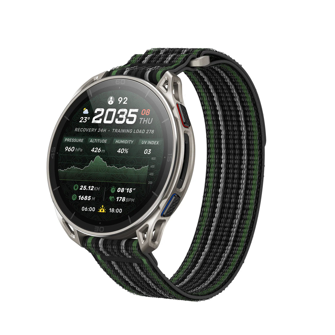 Amazfit - Cheetah 2 Ultra 旗艦級跑步智慧手錶 (雙錶帶配備) Sport Smart Watch【香港行貨|1年保養】