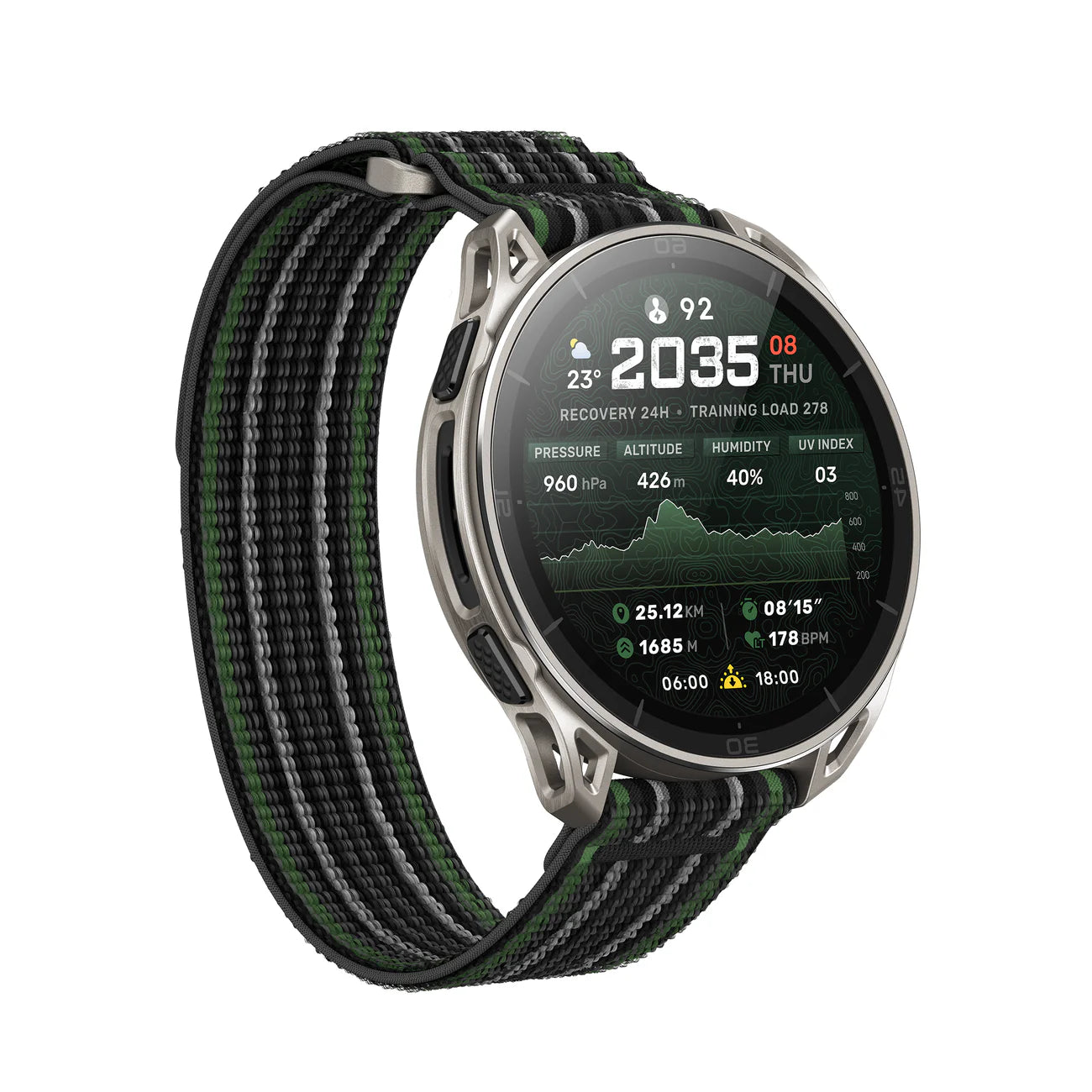Amazfit - Cheetah 2 Ultra 旗艦級跑步智慧手錶 (雙錶帶配備) Sport Smart Watch【香港行貨|1年保養】