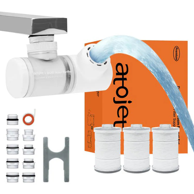 Atojet - DCJNE450SET Duri 水龍頭過濾器 + 替換濾芯 1包 (3個) 韓國製 Atojet Duri Sink Filter Set【香港行貨】