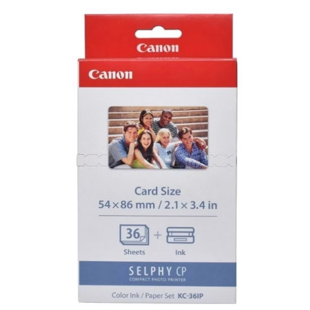 Canon - KC-36IP 相紙36張 連色帶套裝 (信用卡尺寸)