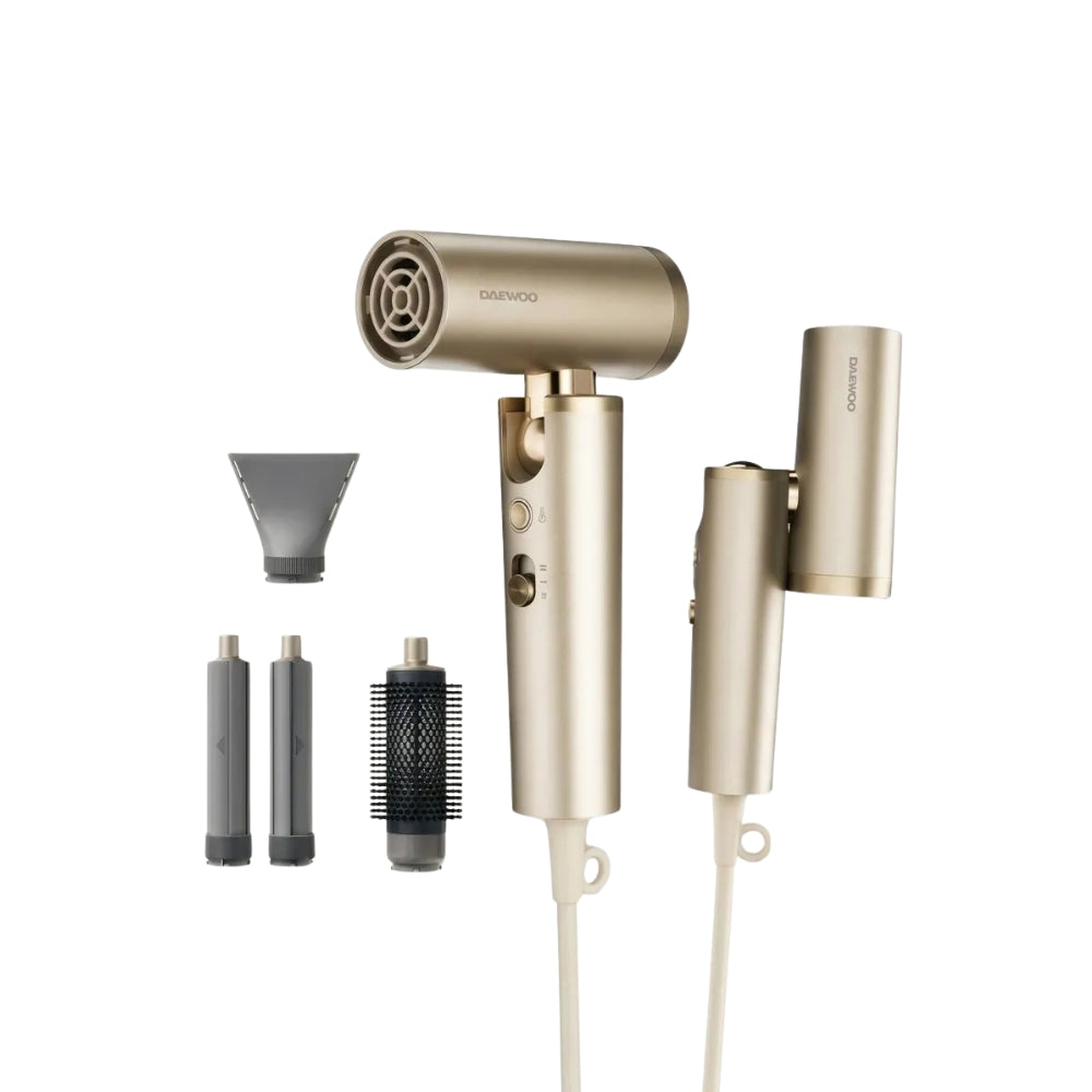 Daewoo - H16 全球通用高速風筒 Travel Hair Dryer 可摺疊 方便旅行【香港行貨】