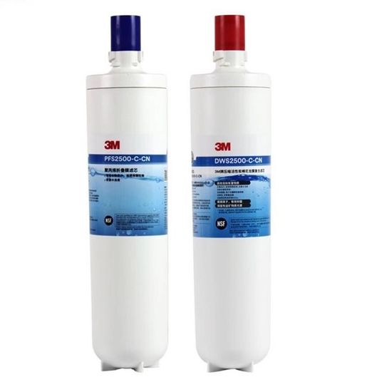 3M - DWS2500T 智能濾水系統濾芯套裝 (前置濾芯PFS2500-C-CN 及 後置濾芯DWS2500-C-CN) Replacement Water Filter Cartridge Set