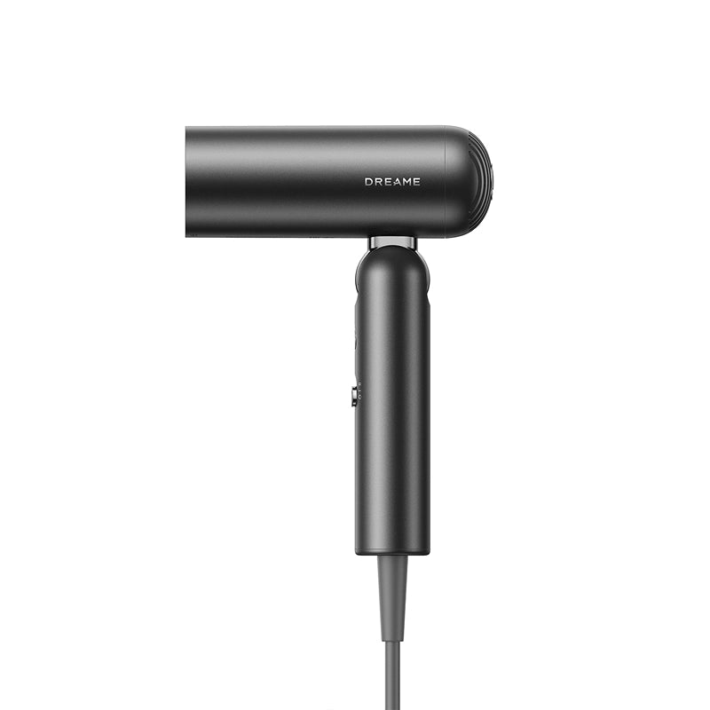 DREAME - 追覓 Pocket Uni 全球通用高速風筒 (不含捲髮棒及抗毛躁風嘴) Hair Dryer - 黑色【香港行貨|1年保養】