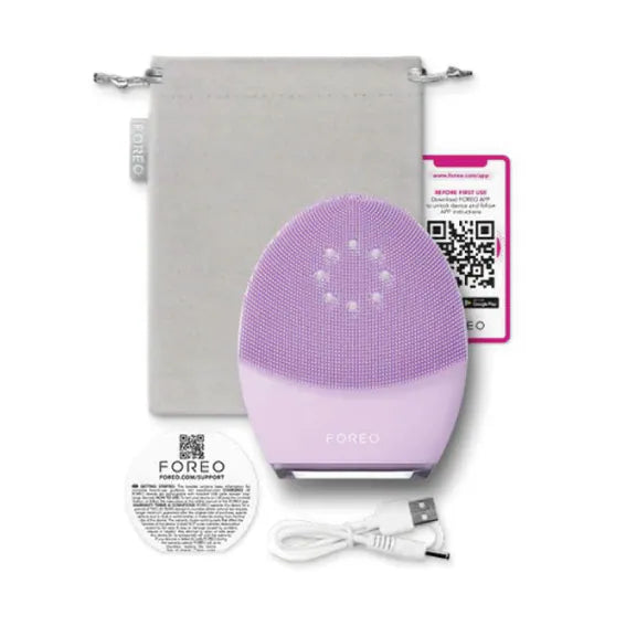 FOREO - LUNA 4 plus 紅光微電流煥顏緊膚潔面儀 美容儀【香港行貨|2年保養】