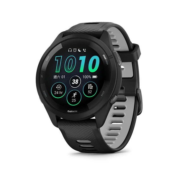 Garmin - Forerunner 265 GPS 智慧心率進階跑錶 (47mm, 率性黑)【香港行貨|1年保養】