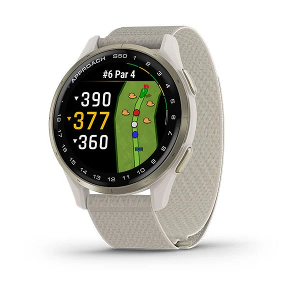 Garmin - Approach S50 GPS 高爾夫腕錶 智能手錶 Golf Smart Watch【香港行貨|1年保養】