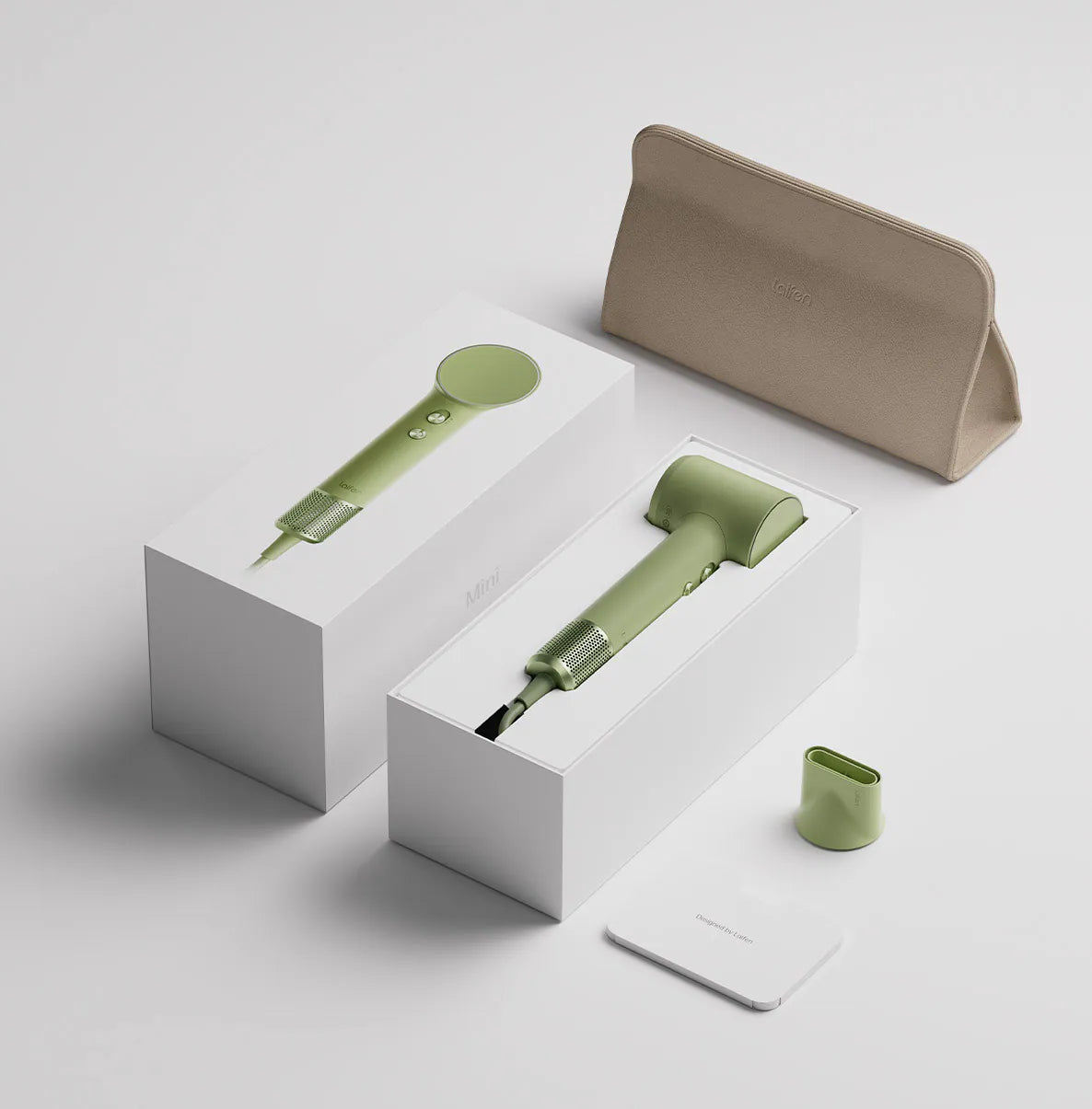 Laifen - 徠芬 Mini 負離子高速風筒 附送標準順滑風嘴/便攜收納包【香港行貨|2年保養】