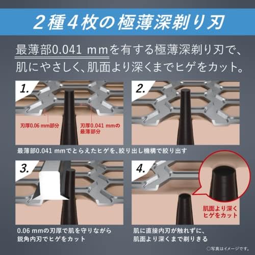 Panasonic - ES-LVG8-K Lamdash 日本製 五刀頭電動刮鬍刀 Electric Shaver 5-Blade【平行進口】