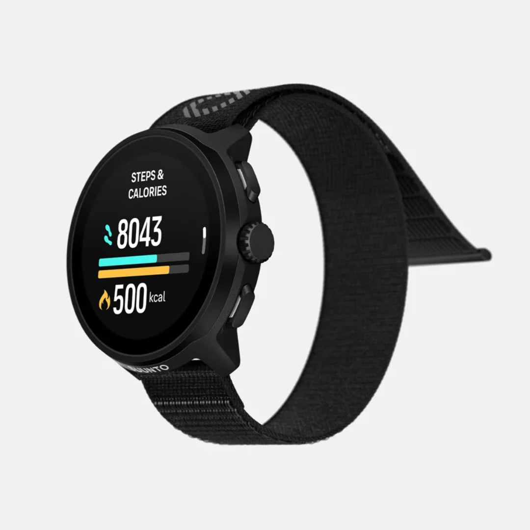 Suunto - Run GPS 戶外手錶 跑步者運動腕表 Outdoor Watch - 黑色【香港行貨|1年保養】