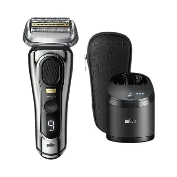 Braun - 百靈 9556cc Series 9 Pro+ 乾濕兩用男士電動鬚刨 連清洗座 Electric Shaver【平行進口】