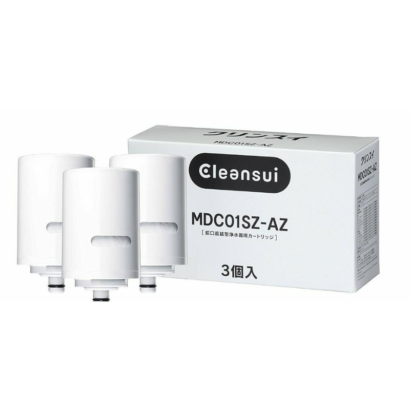 三菱 - Cleansui MDC01SZ濾芯 3個裝 日本版 (Cleansui EF201 EF202 EF203 MD101 MD201 MD301 MD111 適用)