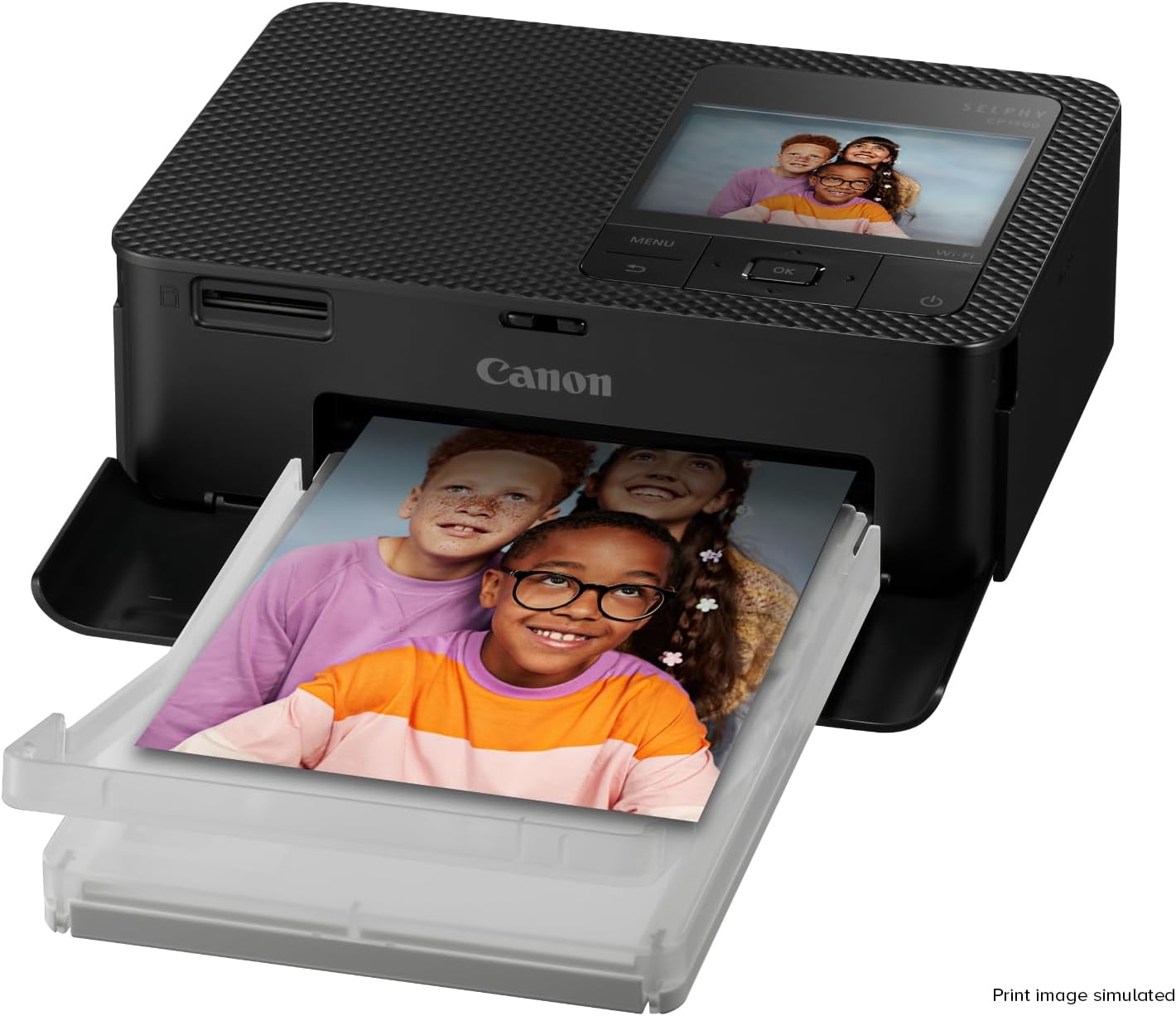 Canon - SELPHY CP1500 相片打印機 (黑色) Wireless Photo Printer【平行進口】