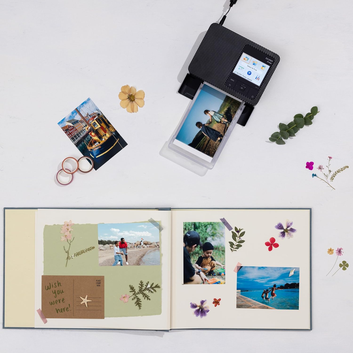 Canon - SELPHY CP1500 相片打印機 (黑色) Wireless Photo Printer【平行進口】