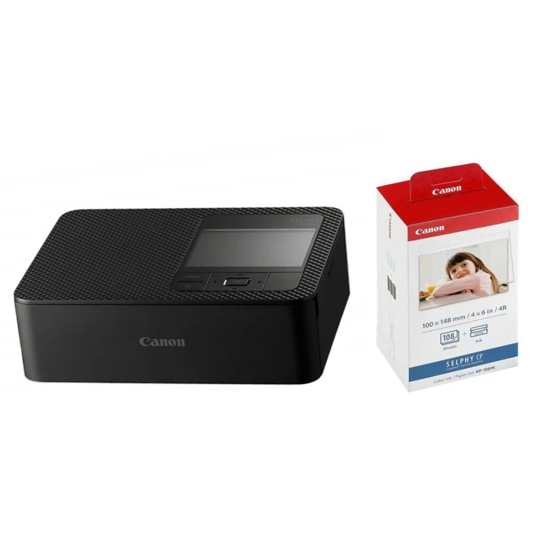 Canon - SELPHY CP1500 相片打印機 (黑色) Wireless Photo Printer【平行進口】