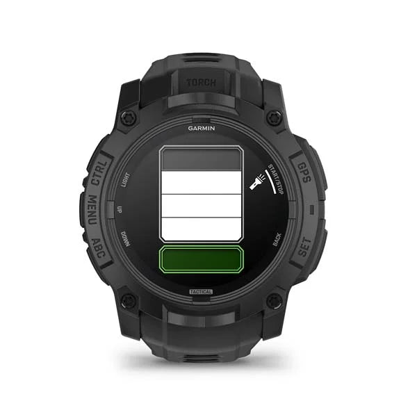 Garmin - Instinct 3 Tactical 戰術版 AMOLED GPS智慧腕錶 (50mm, 極致黑)【香港行貨|1年保養】