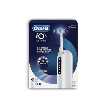 Oral-B - iO5 IO Series 5 (2026新版) 充電式電動牙刷 德國製造 Electric Toothbrush【香港行貨|2年保養】
