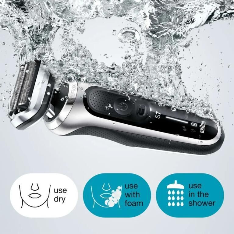 Braun - 百靈 7020S Series 7 乾濕兩用男士電動鬚刨 Electric Shaver【平行進口】