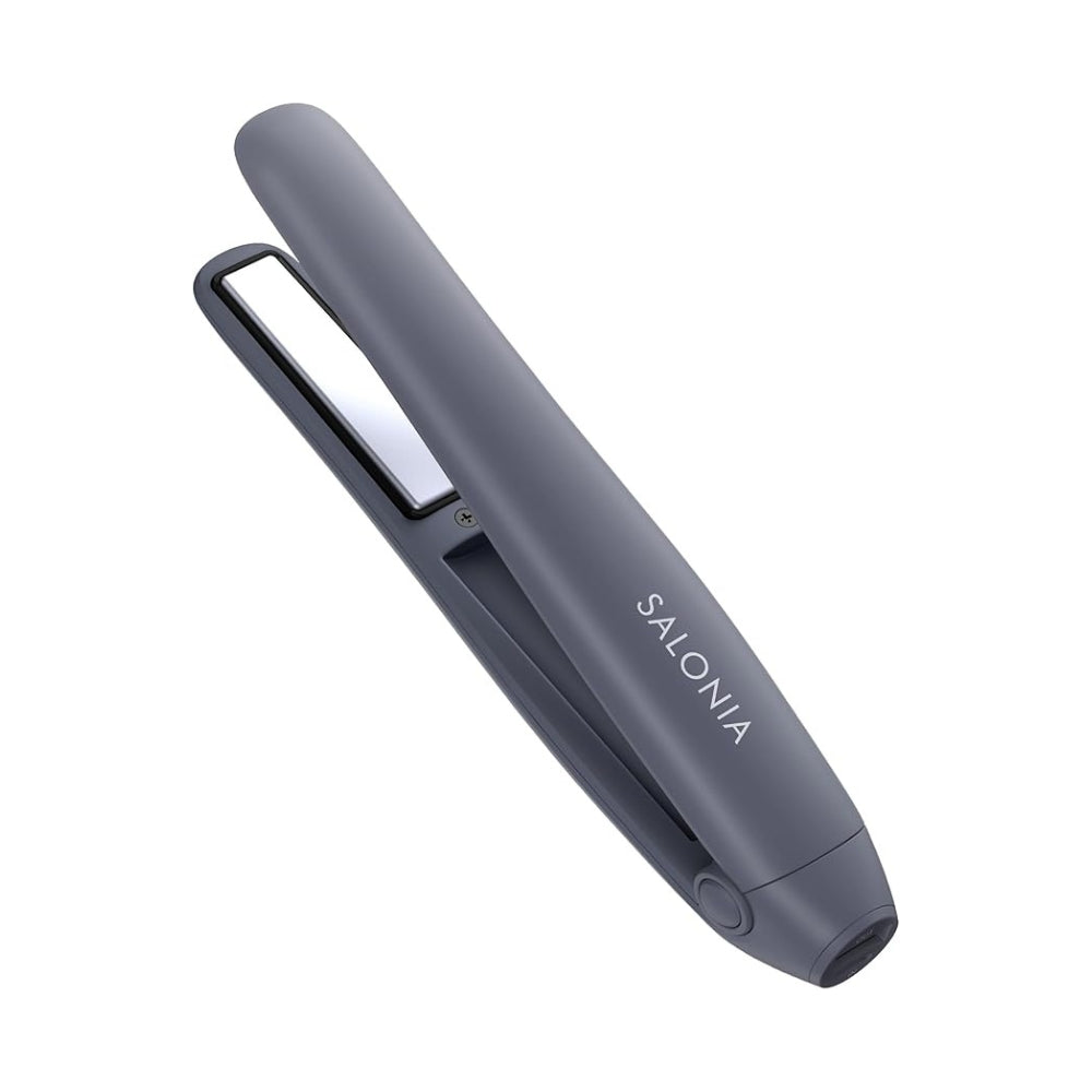 Salonia - 無線可拆式電池便攜直髮夾 無線USB充電式電直髮夾 (12mm) Cordless Straightening Iron【平行進口】