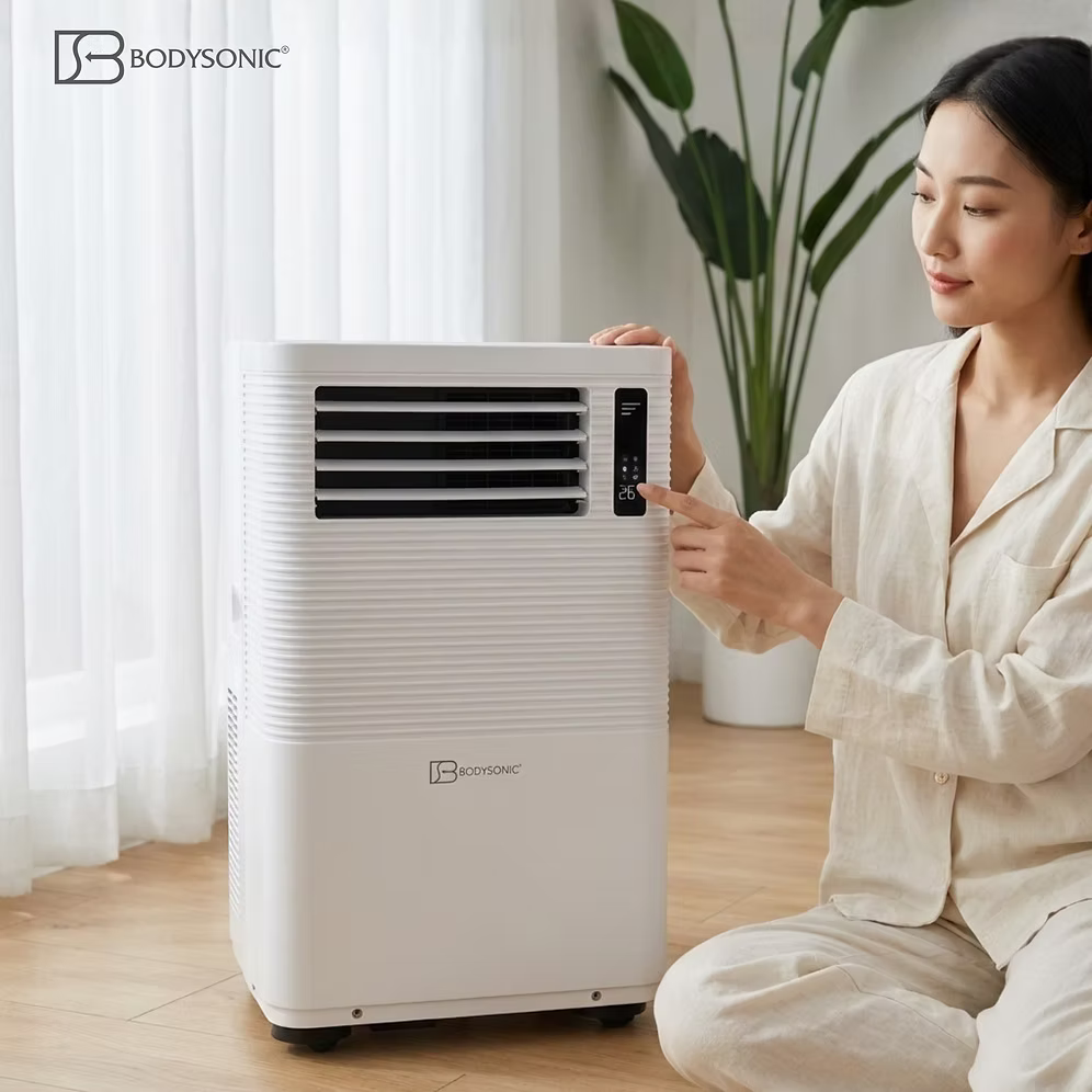 Bodysonic 先力 -E-Air Con(s) 1.5HP 冷暖 Wi-Fi 移動冷氣機 (IMC水觸媒塗層) Portable Air Conditioner【香港行貨】