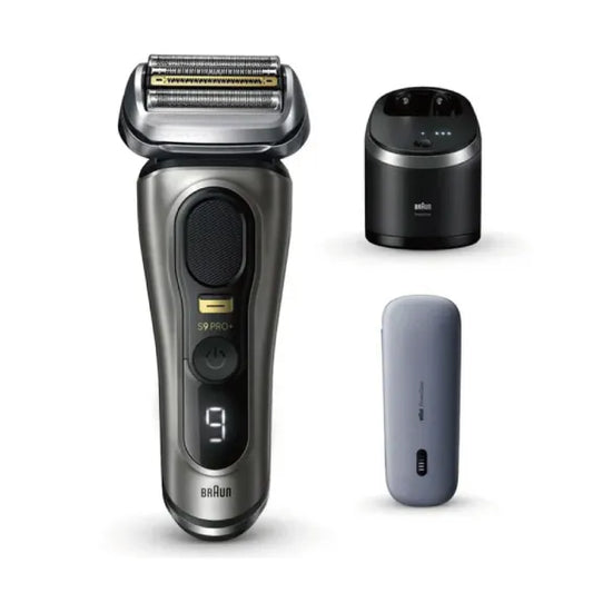 Braun - 百靈 9575CC Series 9 Pro+ 乾濕兩用電動鬚刨 連清洗座及充電盒 Electric Shaver【平行進口】