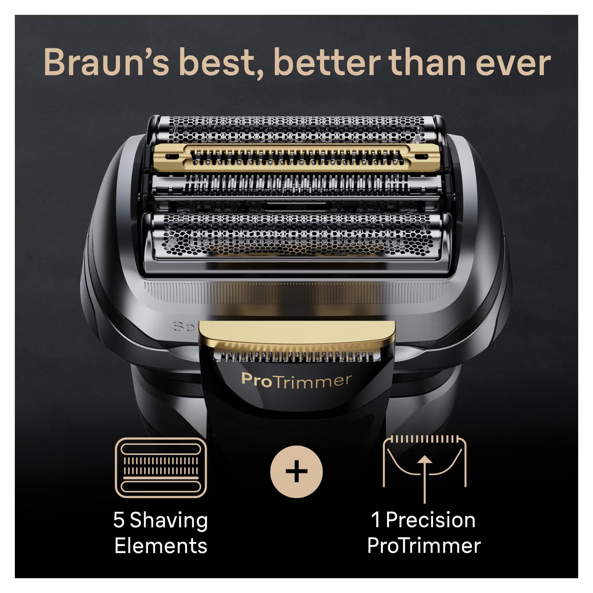 Braun - 百靈 9575CC Series 9 Pro+ 乾濕兩用電動鬚刨 連清洗座及充電盒 Electric Shaver【平行進口】