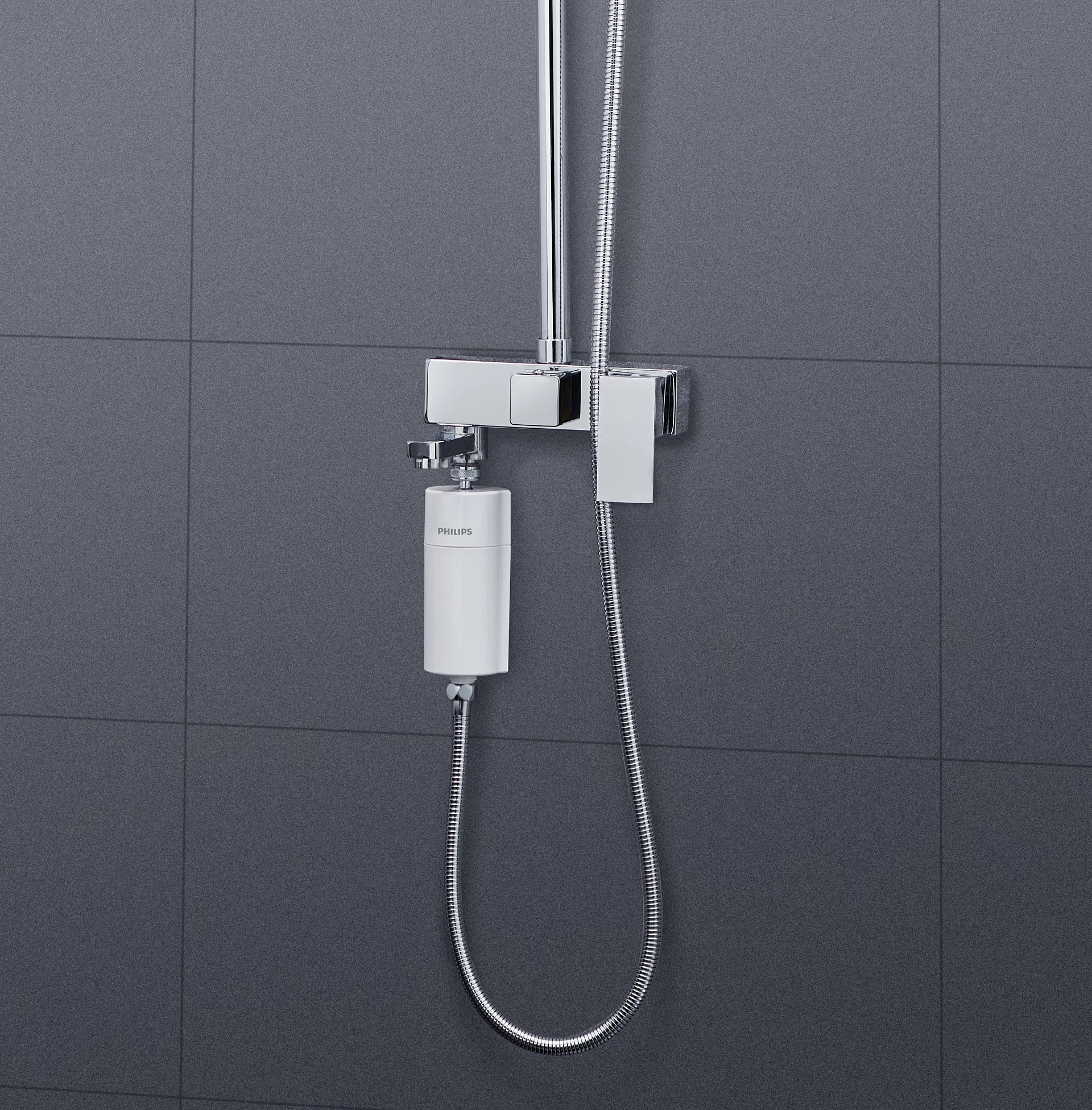 Philips - AWP1775 淋浴過濾器 一機一芯 (白色/銀色) Shower Filter【香港行貨】