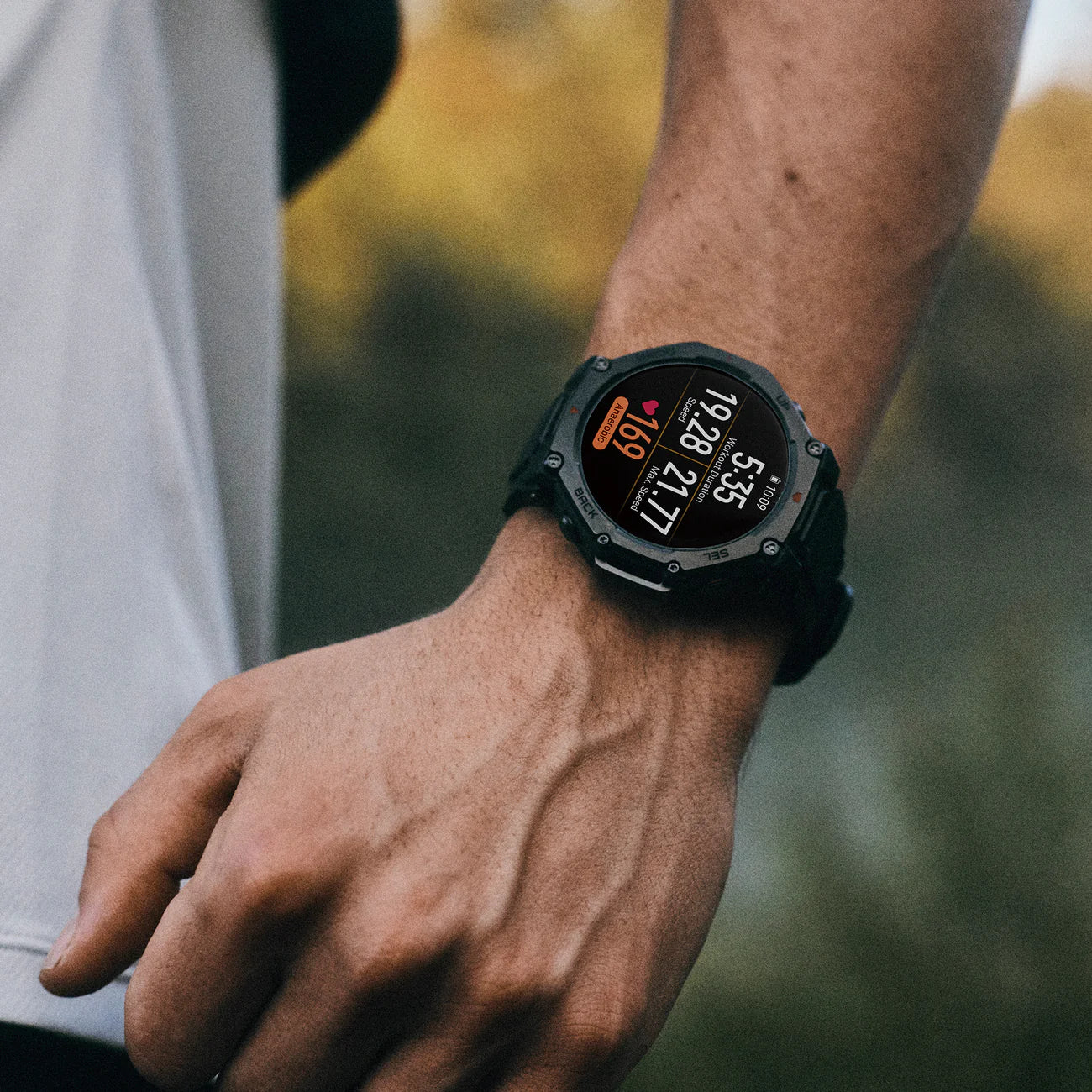 Amazfit - T-Rex 3 PRO 48mm 軍規運動智能手錶 高性能運動手錶 Outdoor Smart Watch - 黑色【香港行貨｜1年保養】