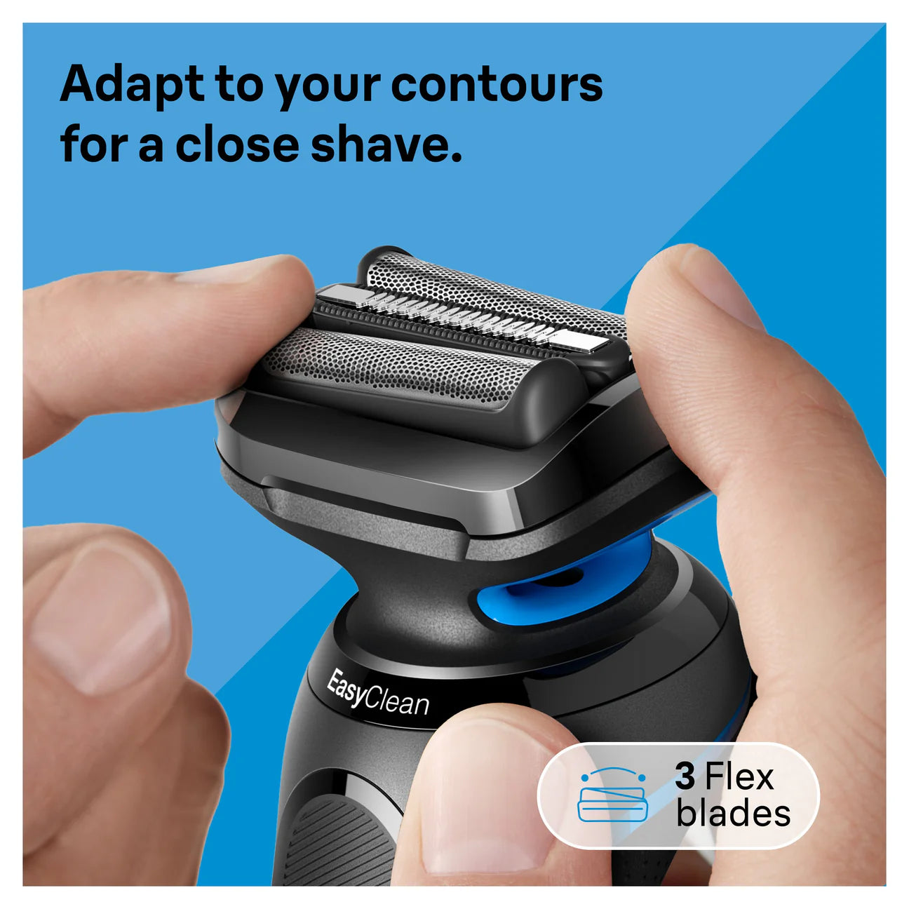 Braun - 百靈 52-N1200s 乾濕兩用電鬚刨  Electric Shaver【香港行貨】