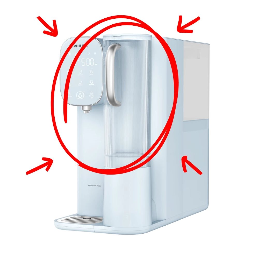 Philips - 飛利浦 ADD6912BL 原裝水壺 "便攜式純淨水箱" Water Tank Only (適用於Philips ADD6912BL水機)