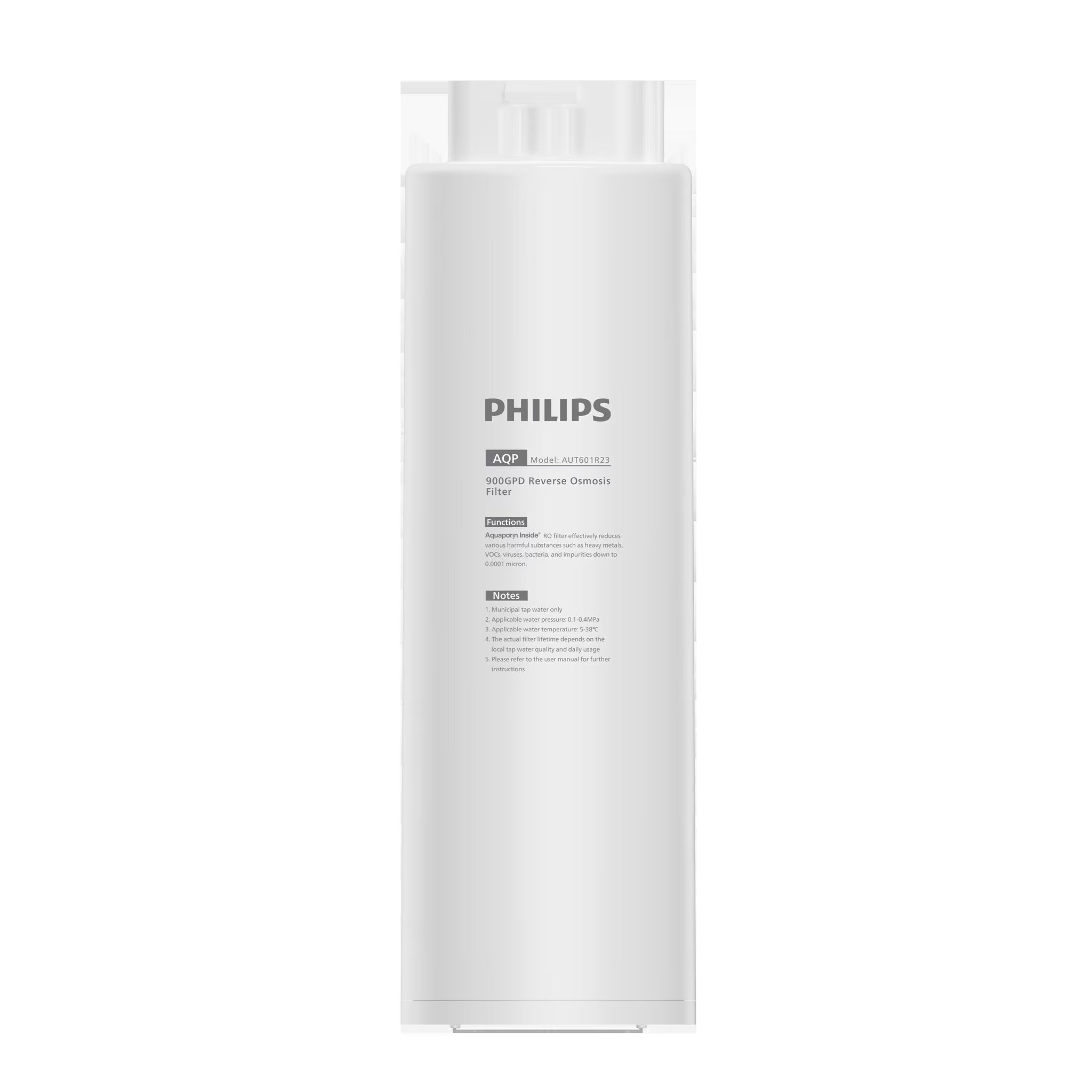 Philips - 飛利浦 AUT601R23/90 櫥下型濾水器更換式濾芯 AQP RO濾芯 (適用於Philips AUT7036)【香港行貨】