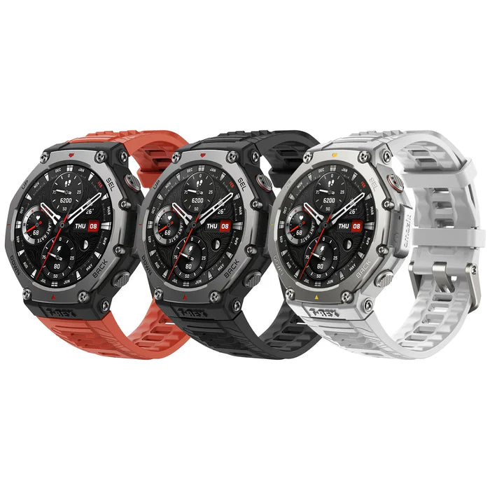 Amazfit - T-Rex 3 48mm 軍規運動智能手錶 高性能運動手錶 Outdoor Smart Watch【香港行貨｜1年保養】