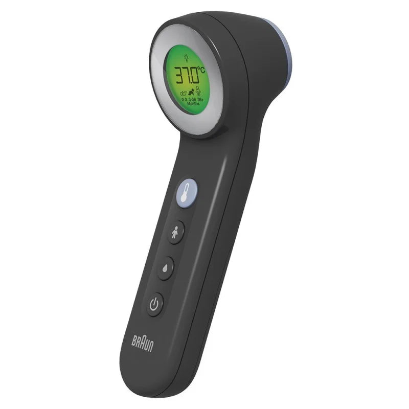 Braun - 百靈BNT400 免接觸額溫槍 黑/白【平行進口】