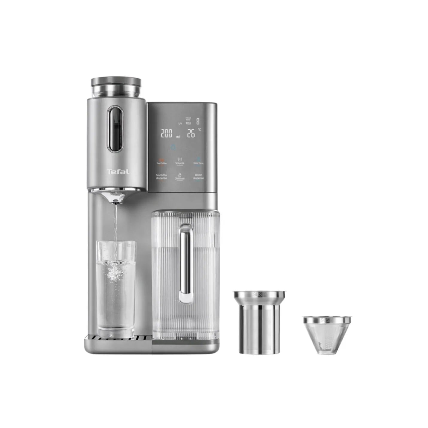 Tefal特福 - BR653B RO座檯式冷熱茶咖純淨水機 RO Water Purifier【香港行貨】