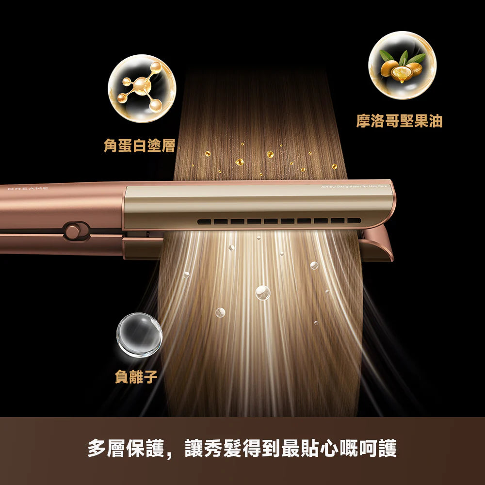 DREAME - 追覓 Aero Straight 3-in-1 吹風護髮直髮器 Hair Dryer and Straightener【香港行貨｜1年保養】