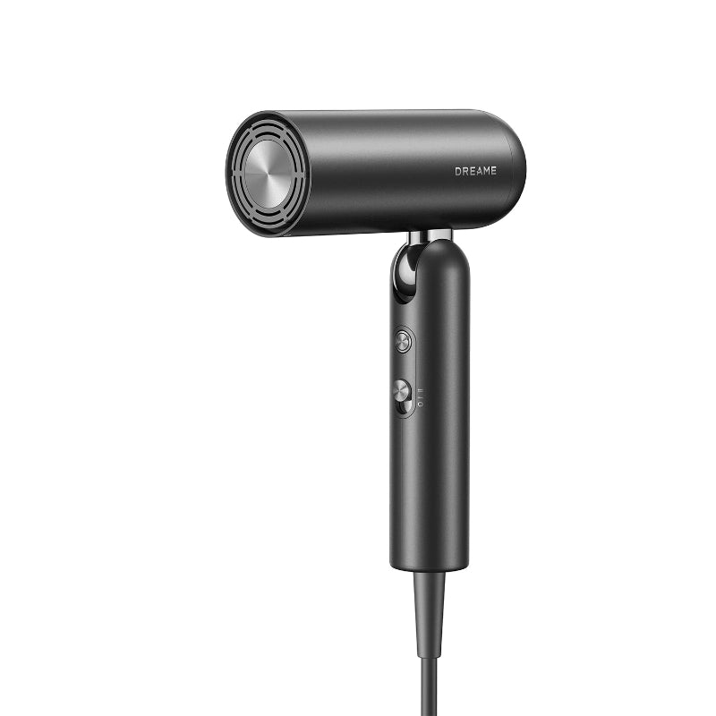 DREAME - 追覓 Pocket Uni 全球通用高速風筒 (不含捲髮棒及抗毛躁風嘴) Hair Dryer - 黑色【香港行貨｜1年保養】