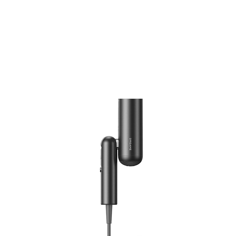 DREAME - 追覓 Pocket Uni 全球通用高速風筒 (不含捲髮棒及抗毛躁風嘴) Hair Dryer - 黑色【香港行貨｜1年保養】