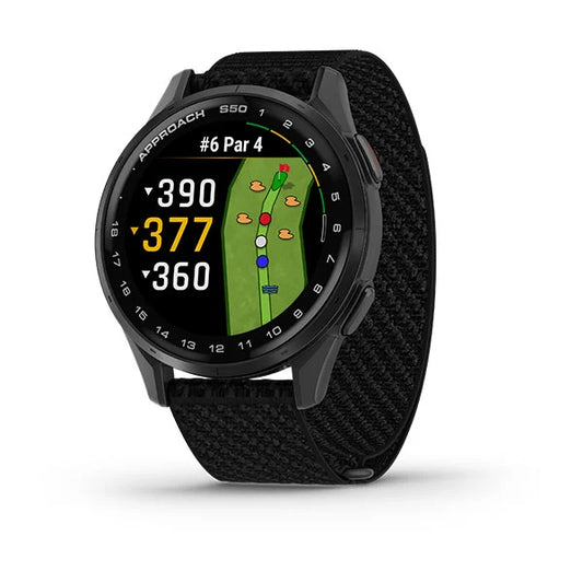 Garmin - Approach S50 GPS 高爾夫腕錶 智能手錶 Golf Smart Watch【香港行貨｜1年保養】