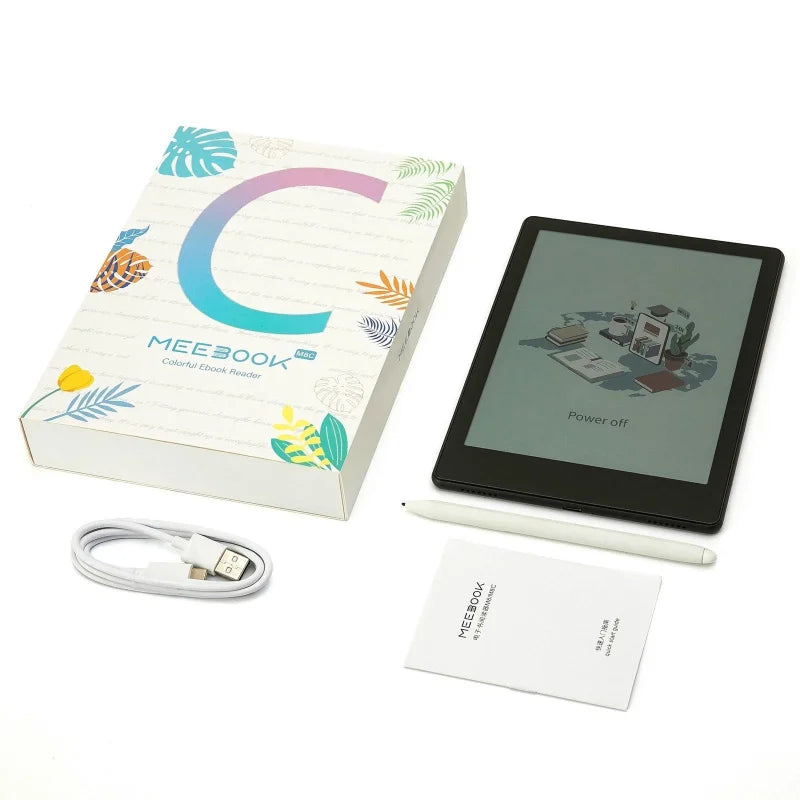 Meebook - M8C 7.8 吋 全彩屏彩色電子書 電子閱讀器 (4+64GB) - 黑色【香港行貨】