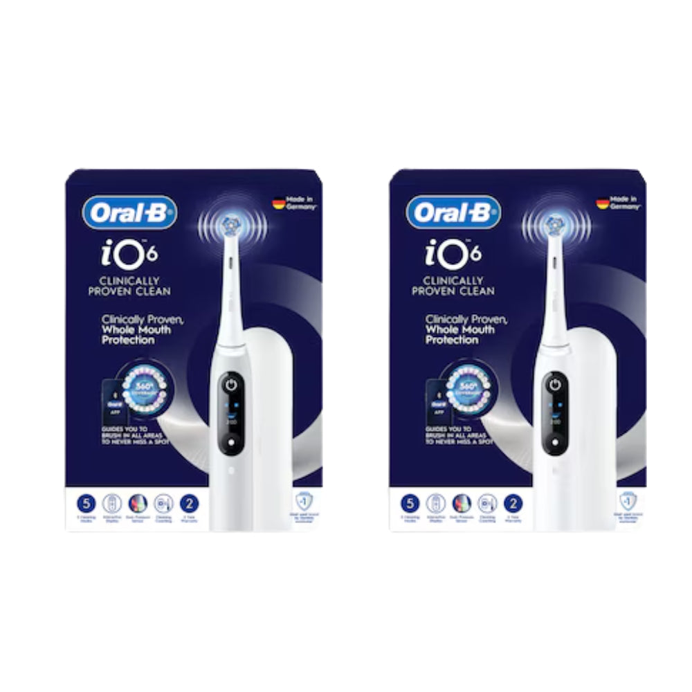 Oral-B - iO6 IO Series 6 (2026升級版 4刷頭組) 充電式電動牙刷 德國製造 Electric Toothbrush【香港行貨｜2年保養】