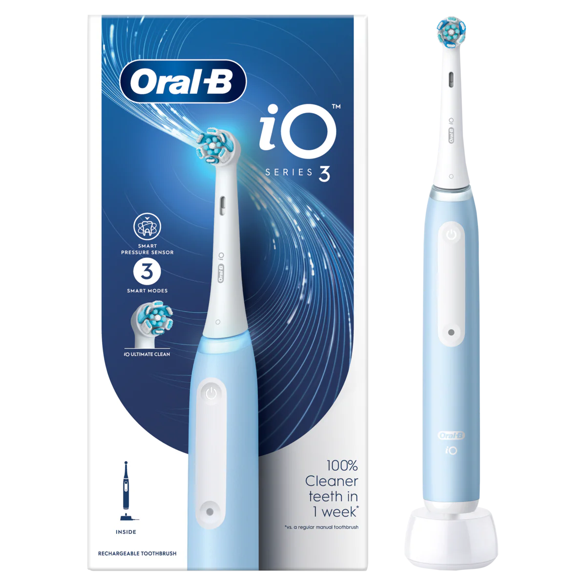 Oral-B - IO SERIES 3 IO3 充電電動牙刷 德國製造 Electric Toothbrush【香港行貨】