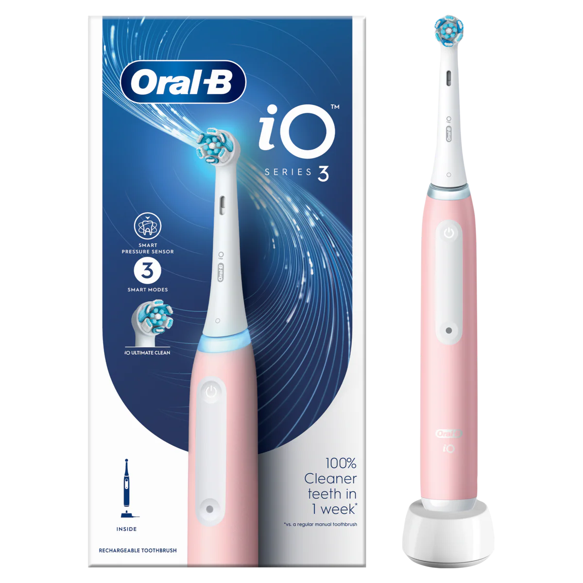 Oral-B - IO SERIES 3 IO3 充電電動牙刷 德國製造 Electric Toothbrush【香港行貨】