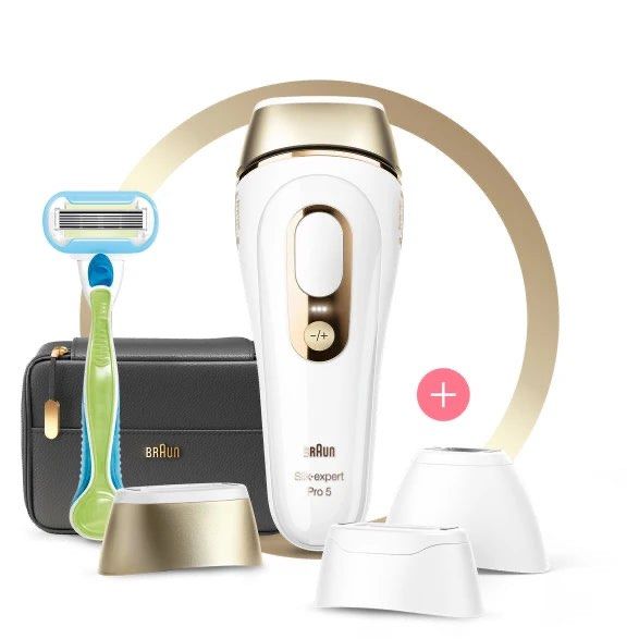 Braun - 百靈 PL5243 Pro5 高效IPL彩光脫毛器 Hair Removal Device【平行進口】