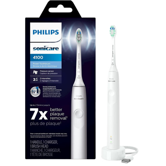 Philips - HX3681 Sonicare 充電式聲波震動牙刷 4100系列 Electric Toothbrush - 白色【平行進口】
