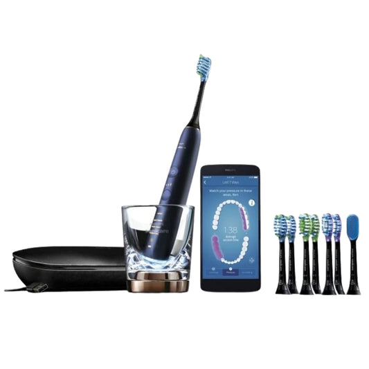 Philips - HX9957 Sonicare DiamondClean Smart 聲波震動牙刷 9700系列 Electric Toothbrush - 藍色【平行進口】