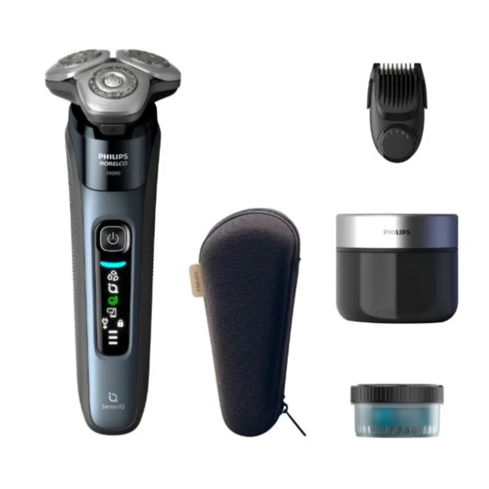 Philips - 飛利浦 X9001/91 i9000 Norelco 乾濕兩用電動刮鬍刀 電鬚刨 (連清洗座) Electric Shaver【平行進口】